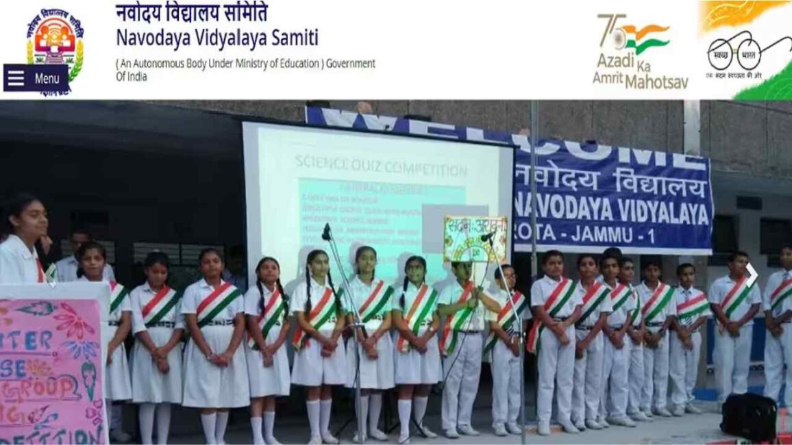 JNV Admission 2026